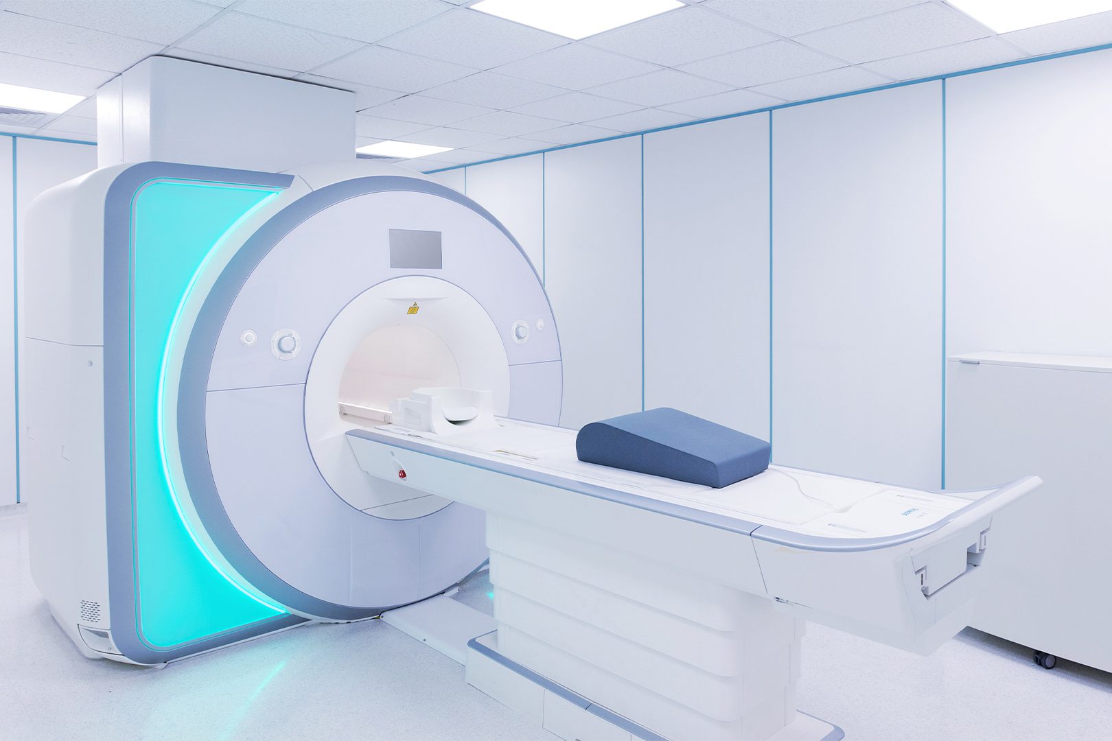 MRI - Magnetic resonance imaging scan device in Hospital.